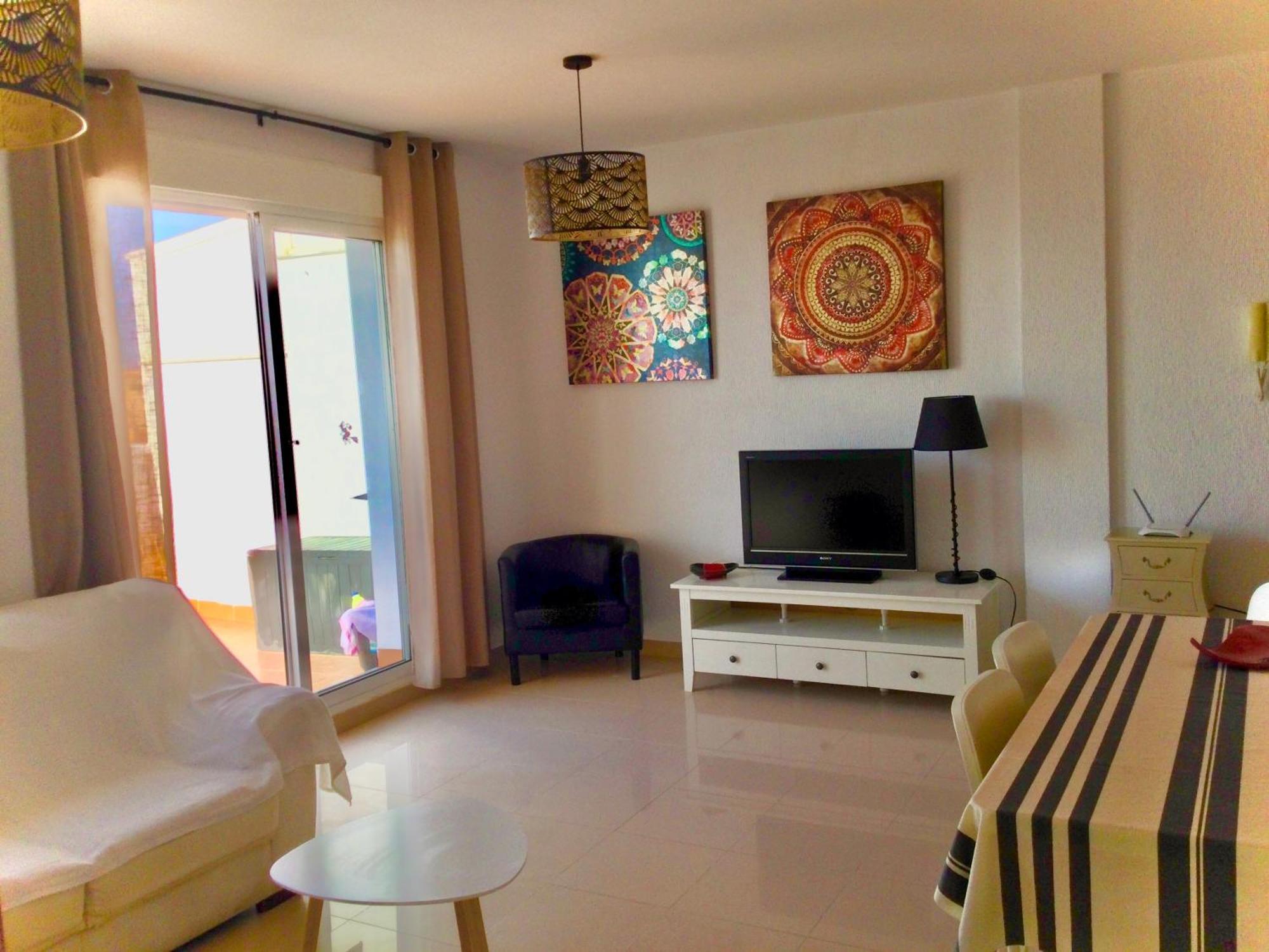 ロケタス・デ・マルLa Perla Azul Playa - Terraza Al Solアパートメント 部屋 写真