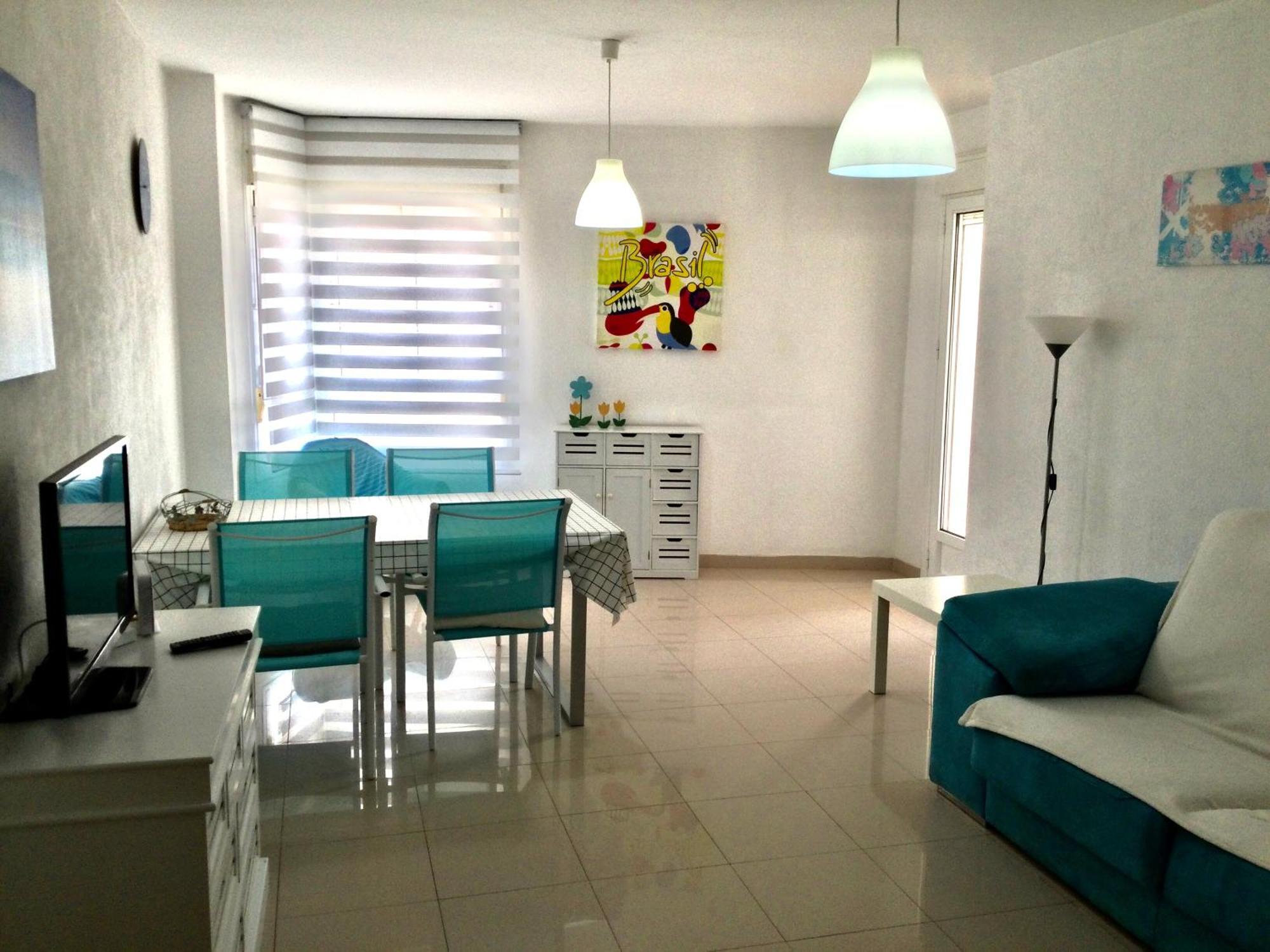 ロケタス・デ・マルLa Perla Azul Playa - Terraza Al Solアパートメント 部屋 写真