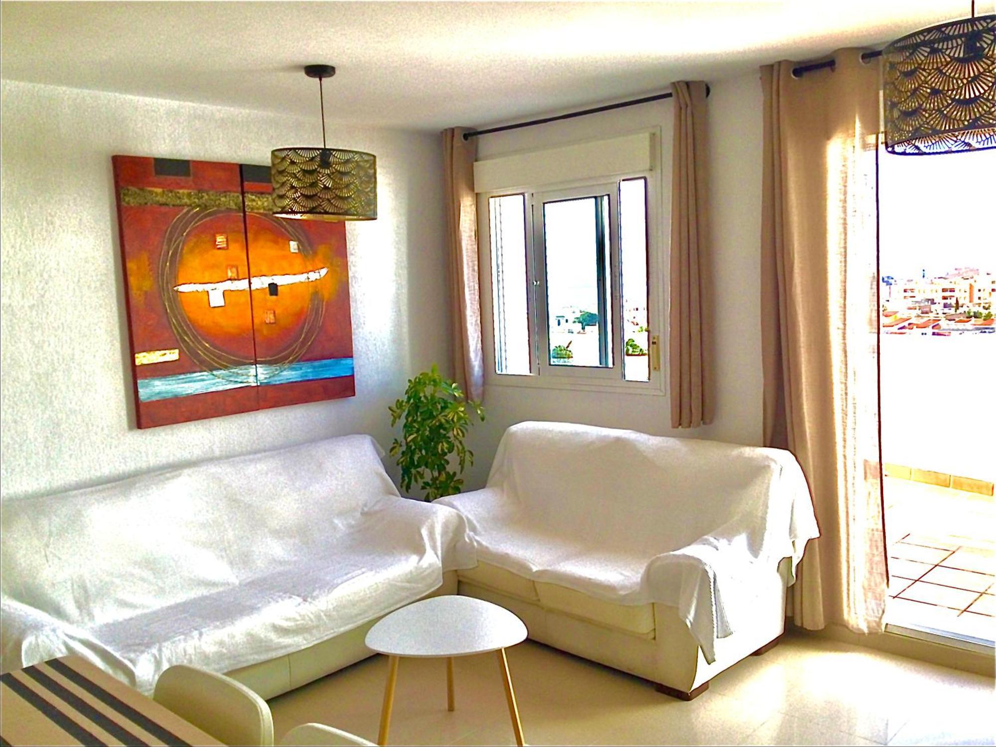 ロケタス・デ・マルLa Perla Azul Playa - Terraza Al Solアパートメント 部屋 写真